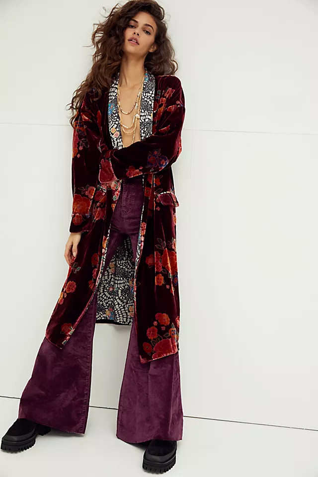 Velvet Wild Nights Duster | Free People (Global - UK&FR Excluded)