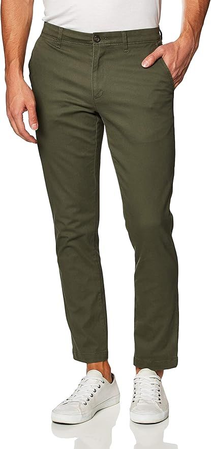 Amazon Essentials Men's Slim-Fit Casual Stretch Khaki Pant | Amazon (US)