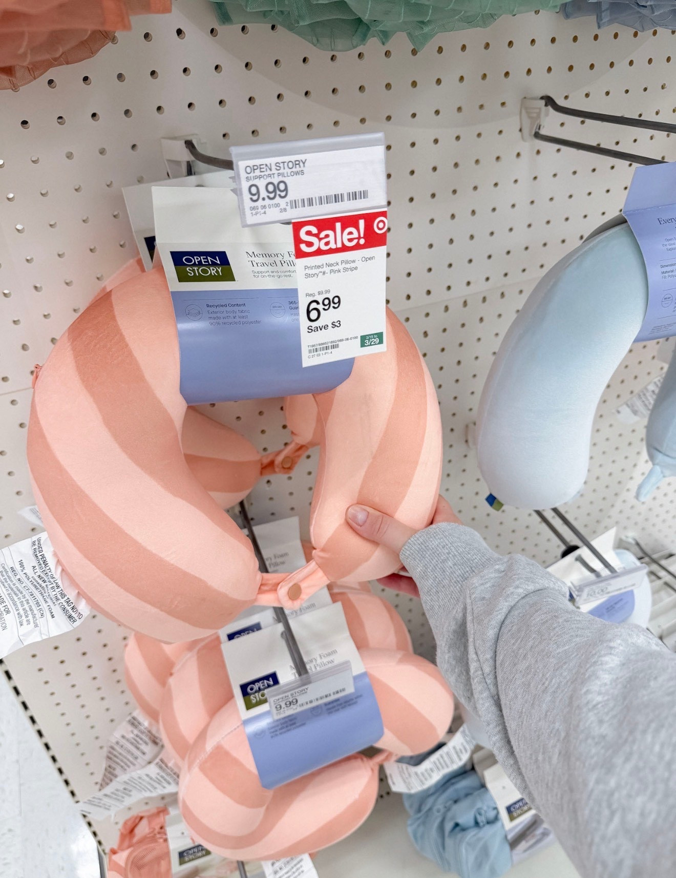 Open Story on sale! $6.99 travel neck pillow at Target! Now until 3/29. 

#LTKTravel #LTKselfcare #LTKdayinmylife