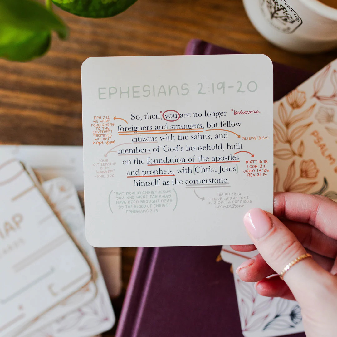 Verse Map Scripture Cards | The Daily Grace Co.