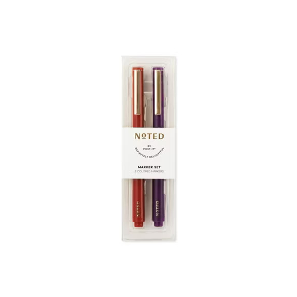 Post-it 2pk Markers - Purple | Target