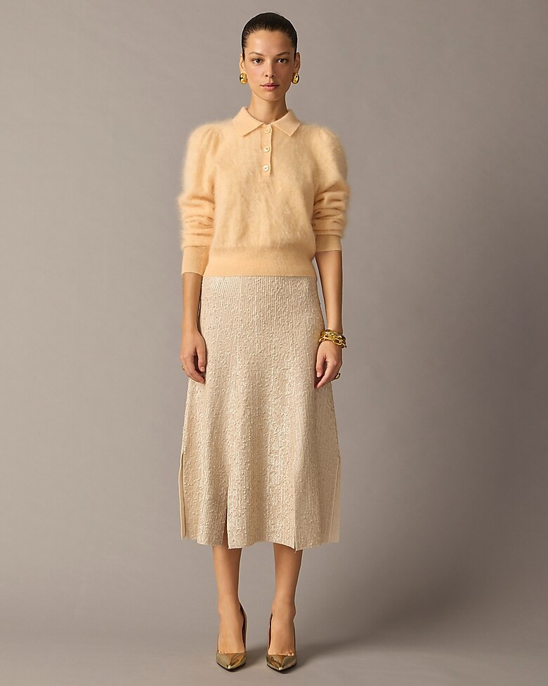 Collection sequin sweater slip skirt | J. Crew US