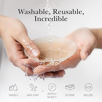 Nippies Nipple Cover - Sticky Adhesive Silicone Nipple Pasties - Reusable Pasty Nipple Covers for... | Amazon (US)