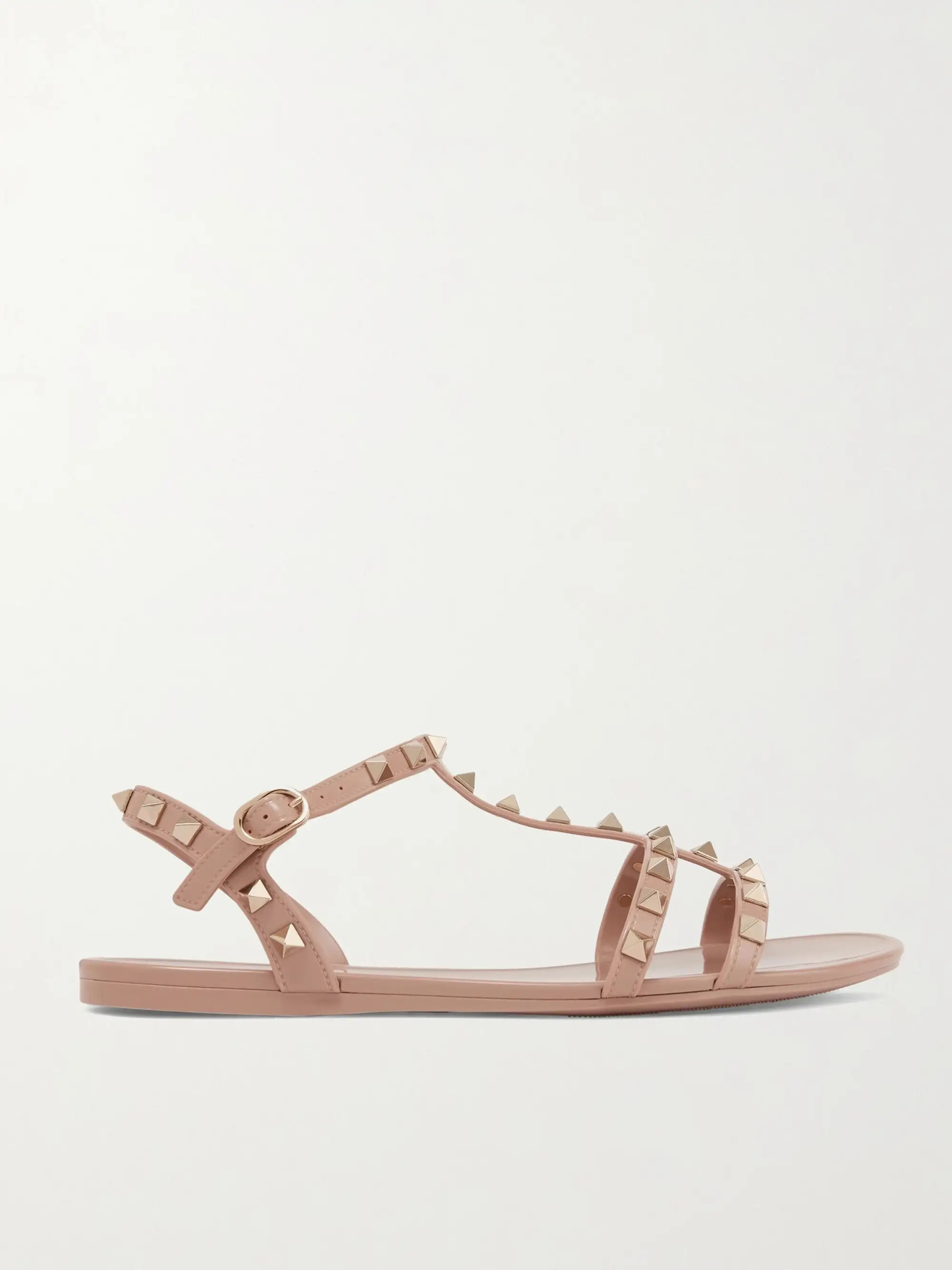 Rockstud rubber sandals | NET-A-PORTER (US)