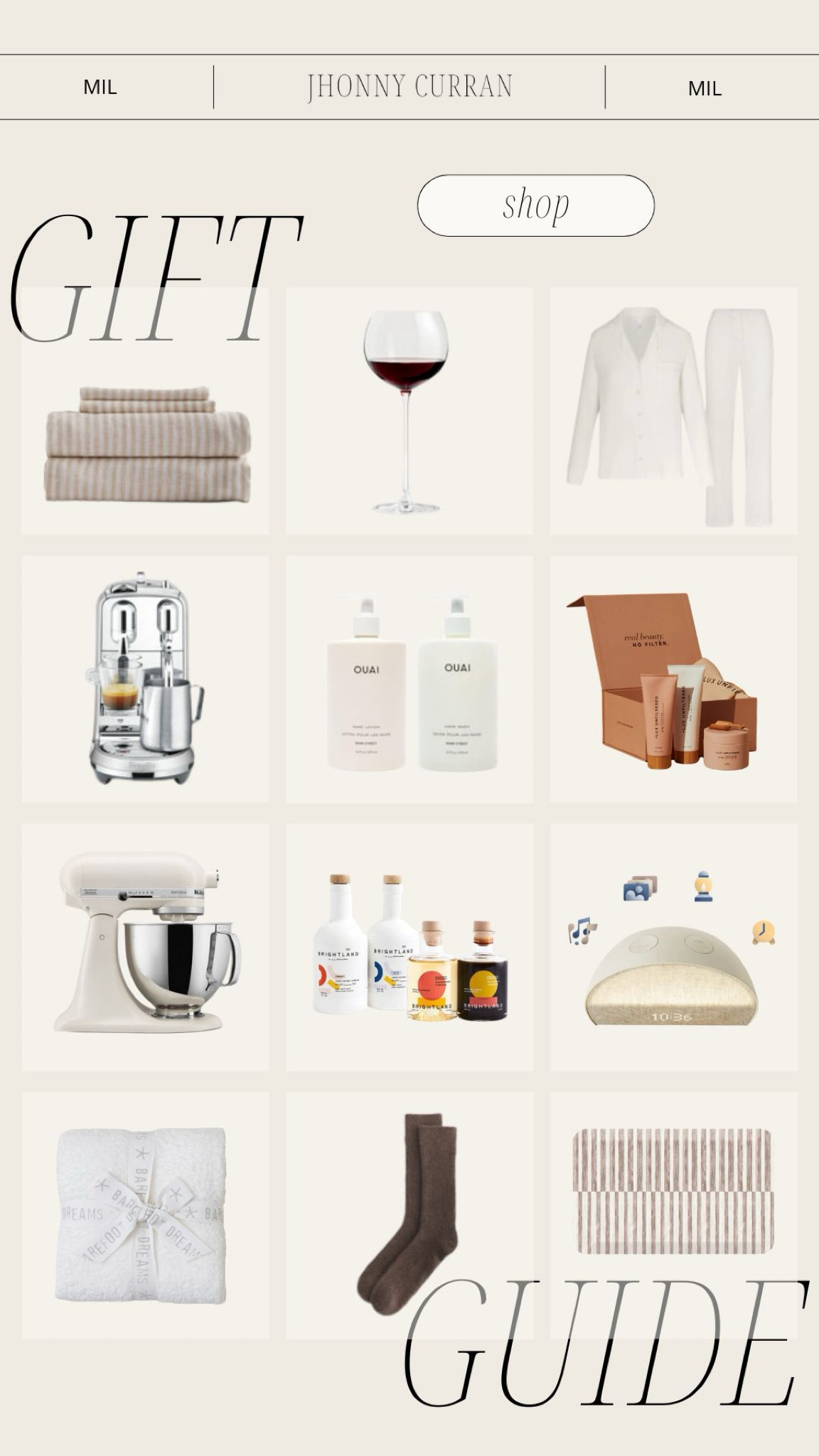 Gift guide for your MIL! Gifts they will love! Gift guide, Christmas, gifts for her.

#LTKGiftGuide #LTKHome #LTKHoliday
