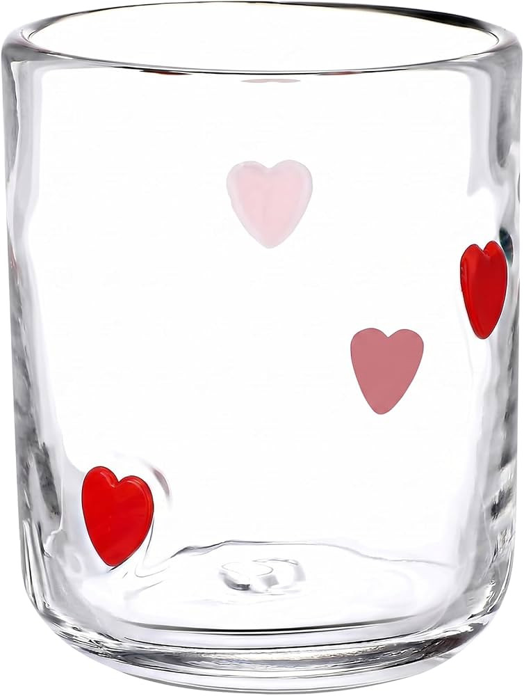 BeSlivewell14 Ounce Icon Juice Glasses, Aesthetic Cocktail & Old Fashioned Drinking Glasses, Icon... | Amazon (US)