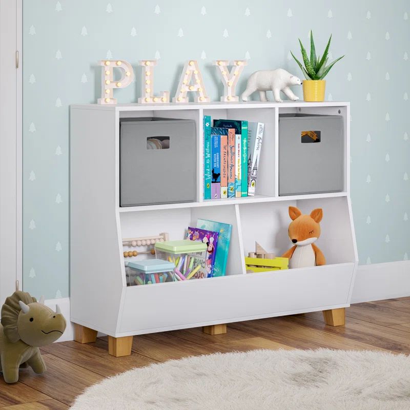 Catch-All Kids Multi-Cubby 35in Toy Organizer | Wayfair North America