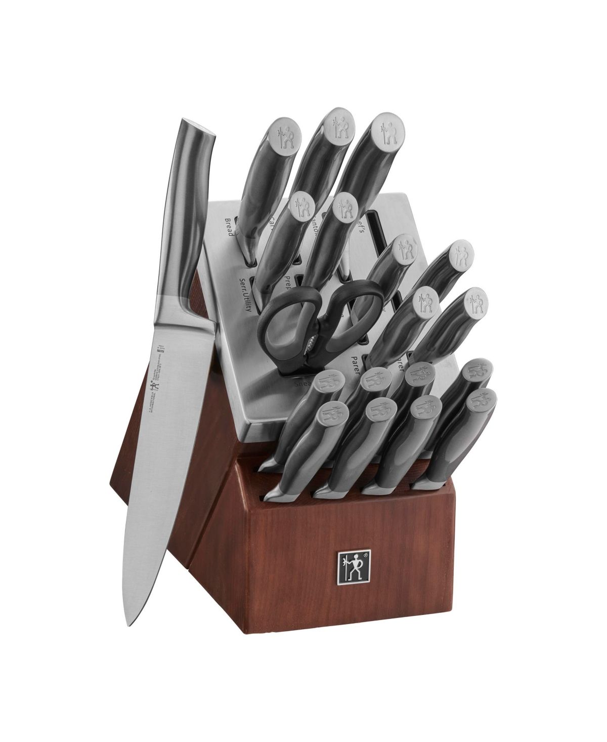 J.a. Henckels International Graphite 20-Pc. Self-Sharpening Cutlery Set | Macys (US)
