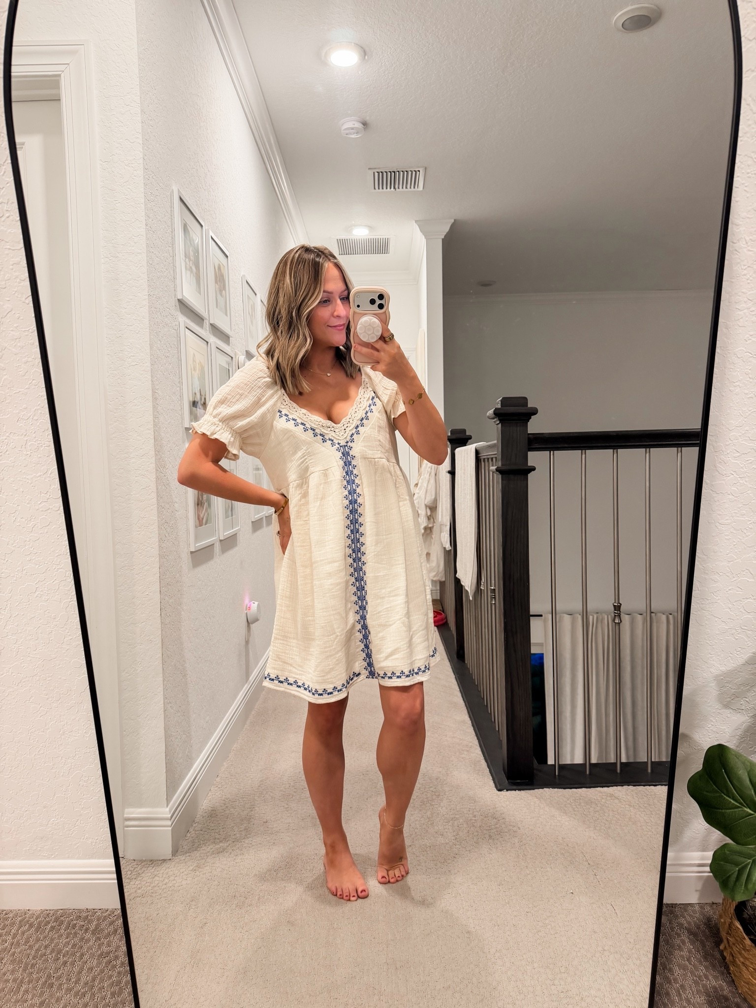 Perfect summer dress now on $34! Comes in navy as well
Wearing size small 
I can nurse in my pulling it down

#LTKBump #LTKmomlife #LTKootd