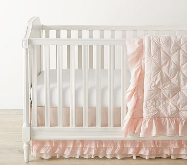 Sadie Ruffle Baby Bedding | Pottery Barn Kids