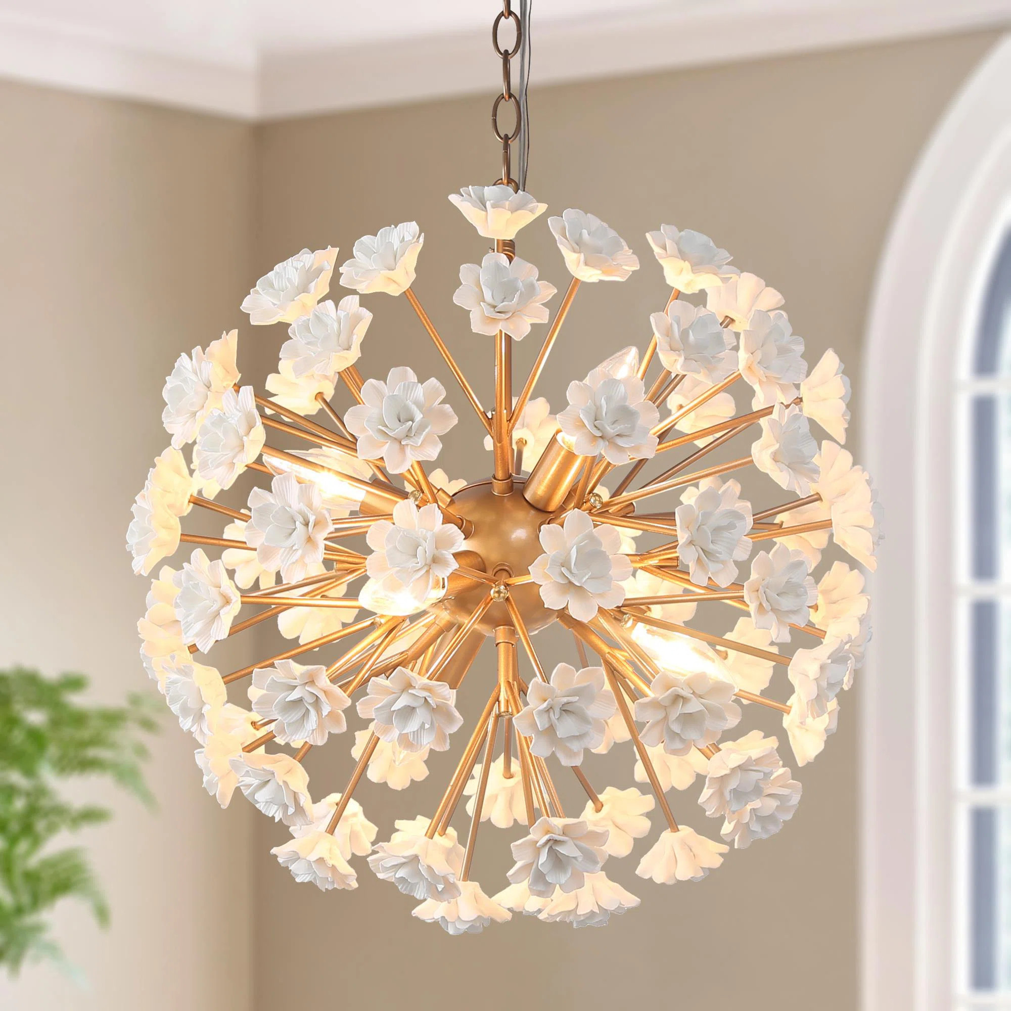 Corbel 6-Light Unique Sphere Chandelier | Wayfair North America