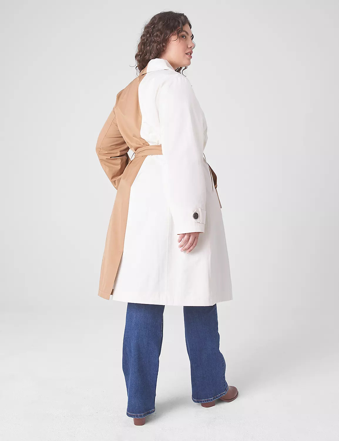 Colorblock Trench Coat | LaneBryant | Lane Bryant (US)