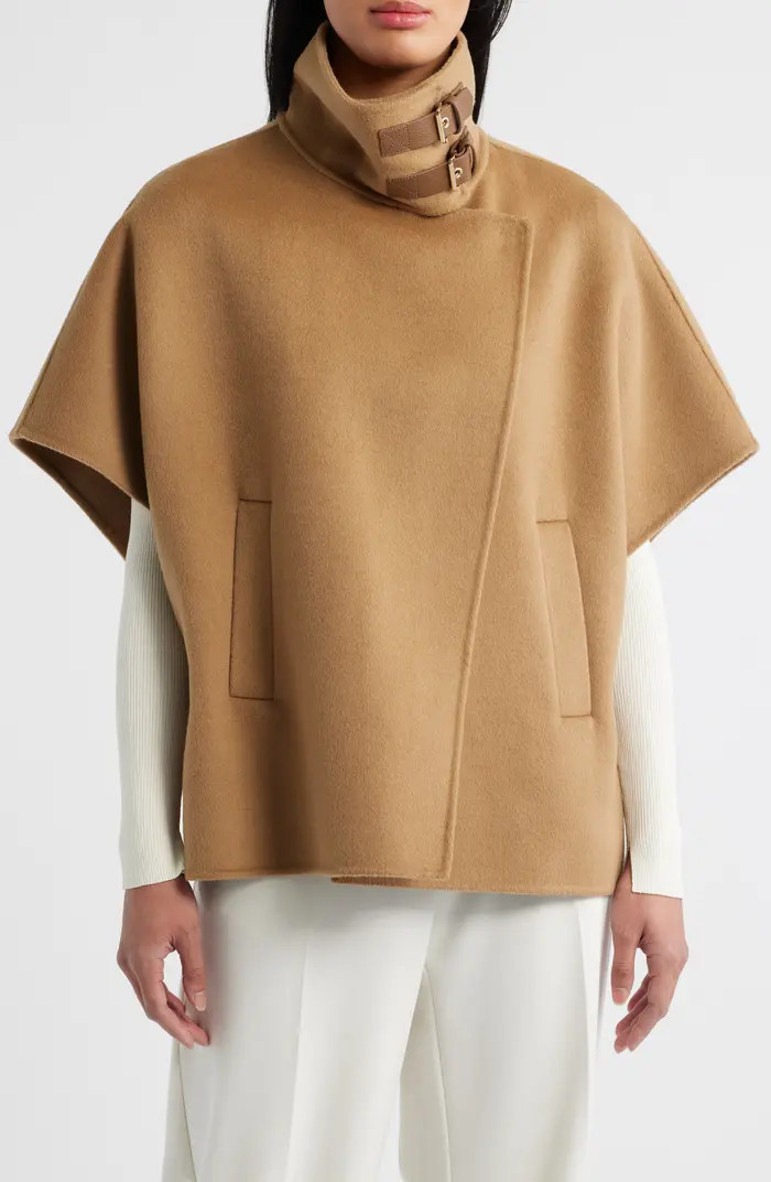 Double Face Wool Blend Cape | Nordstrom