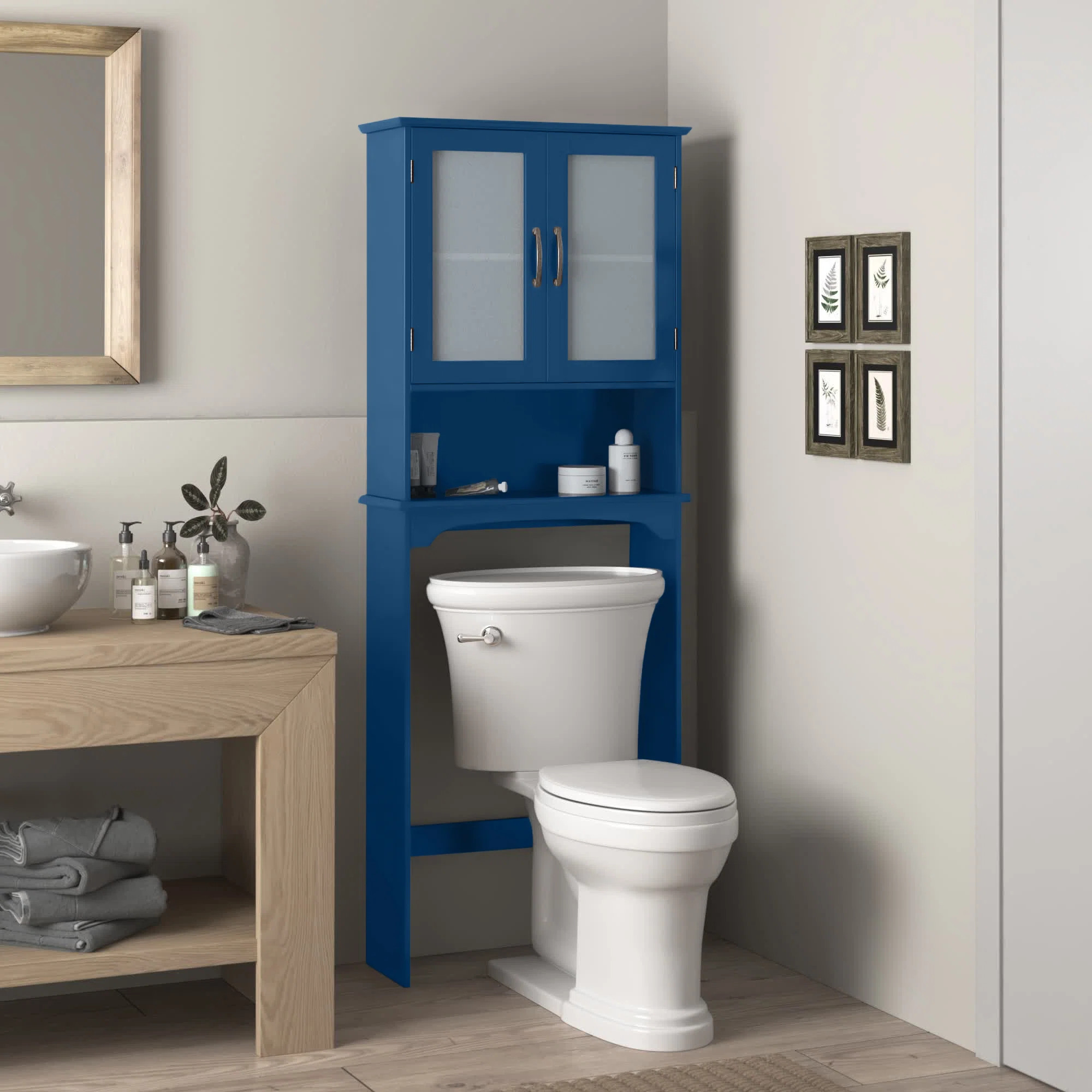 Amboy Freestanding Over The Toilet Storage | Wayfair North America
