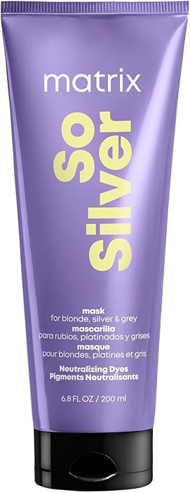 Matrix So Silver Purple Hair Mask - Deep Conditioning, Repairs Damaged Blonde and Silver Strands,... | Amazon (US)