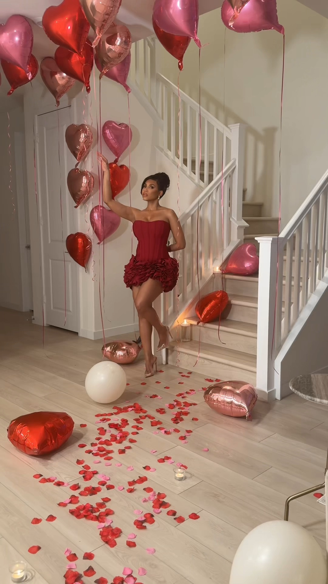 Romanticized every minute of Valentine’s Day 🎀🥂🤍🪞

#LTKHome #LTKSeasonal #LTKootd