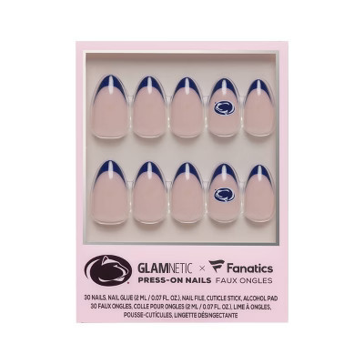 Glamnetic x Fanatics Penn State Nittany Lions Press-On Nails - 30ct - Ulta Beauty | Target