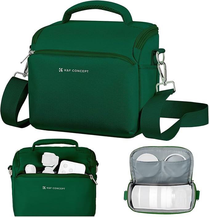 K&F CONCEPT Camera Sling Bag Small Crossbody Camera Case DSLR/SLR/Cute Compact Shoulder Photograp... | Amazon (US)