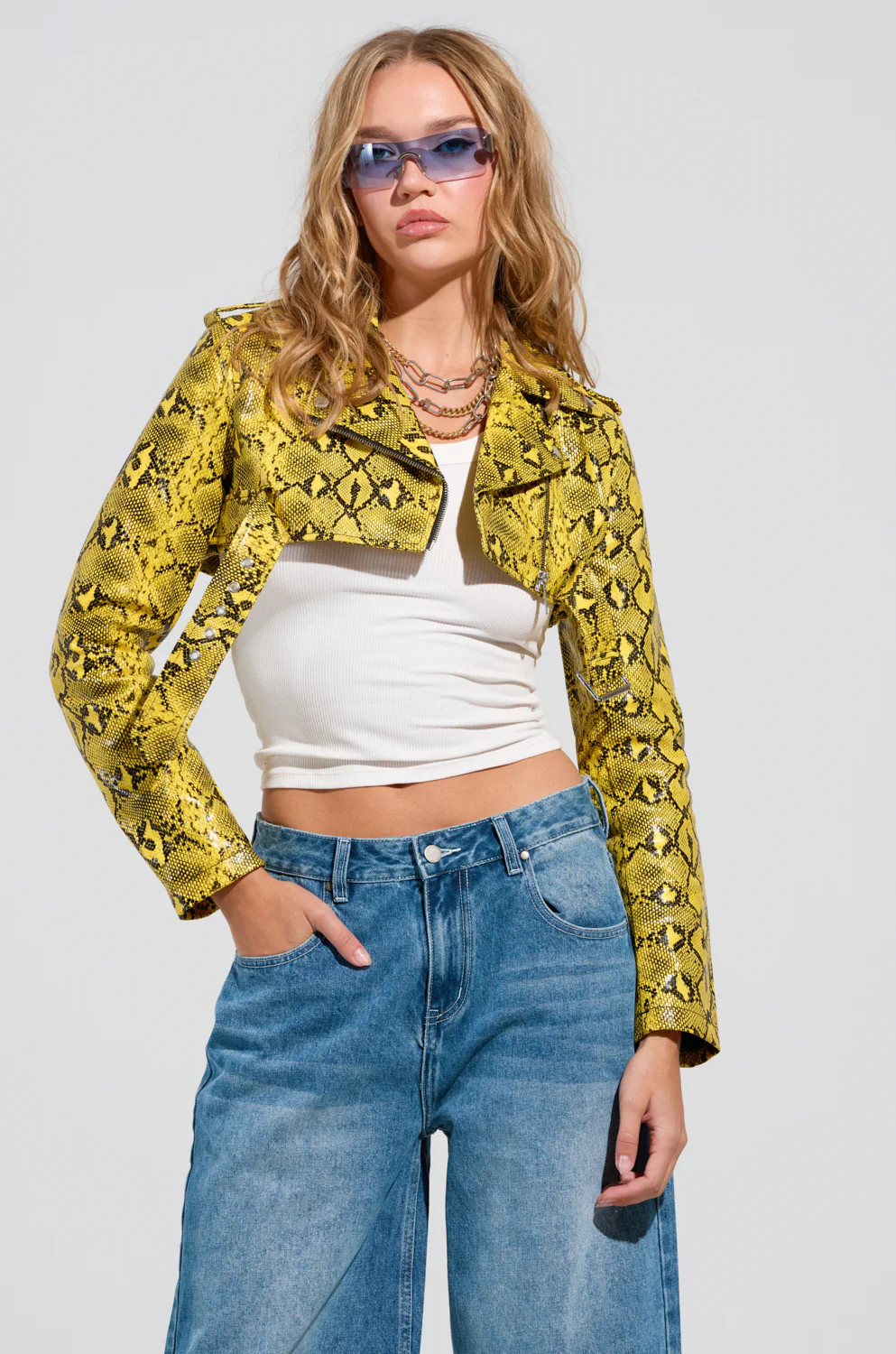 SYLVETTE ULTRA CROP MOTO | AKIRA