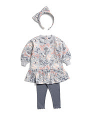 Infant Girls Drop Waist Dress And Leggings Set | Baby | Marshalls | Marshalls