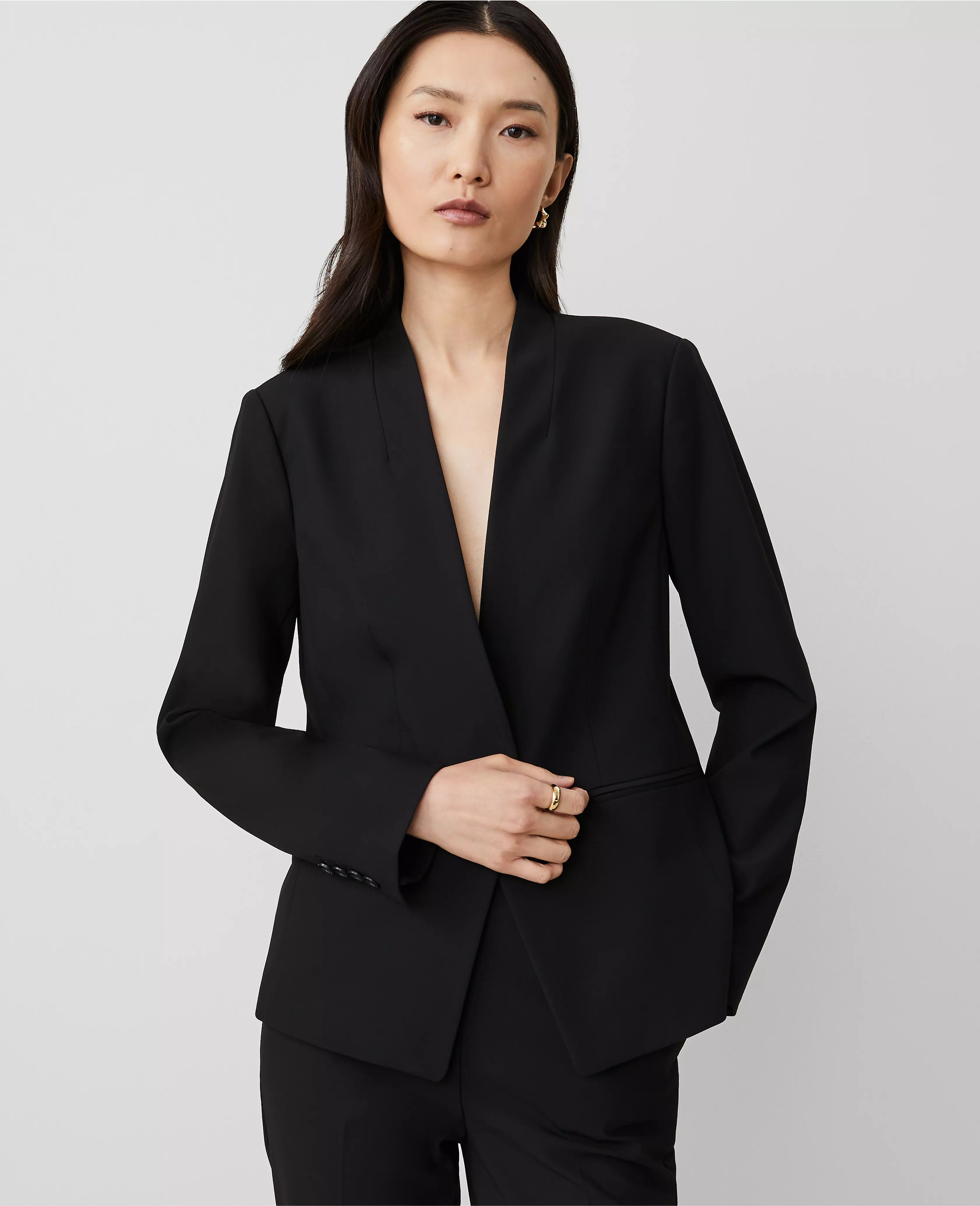 The Cutaway Blazer in Bi-Stretch | Ann Taylor (US)