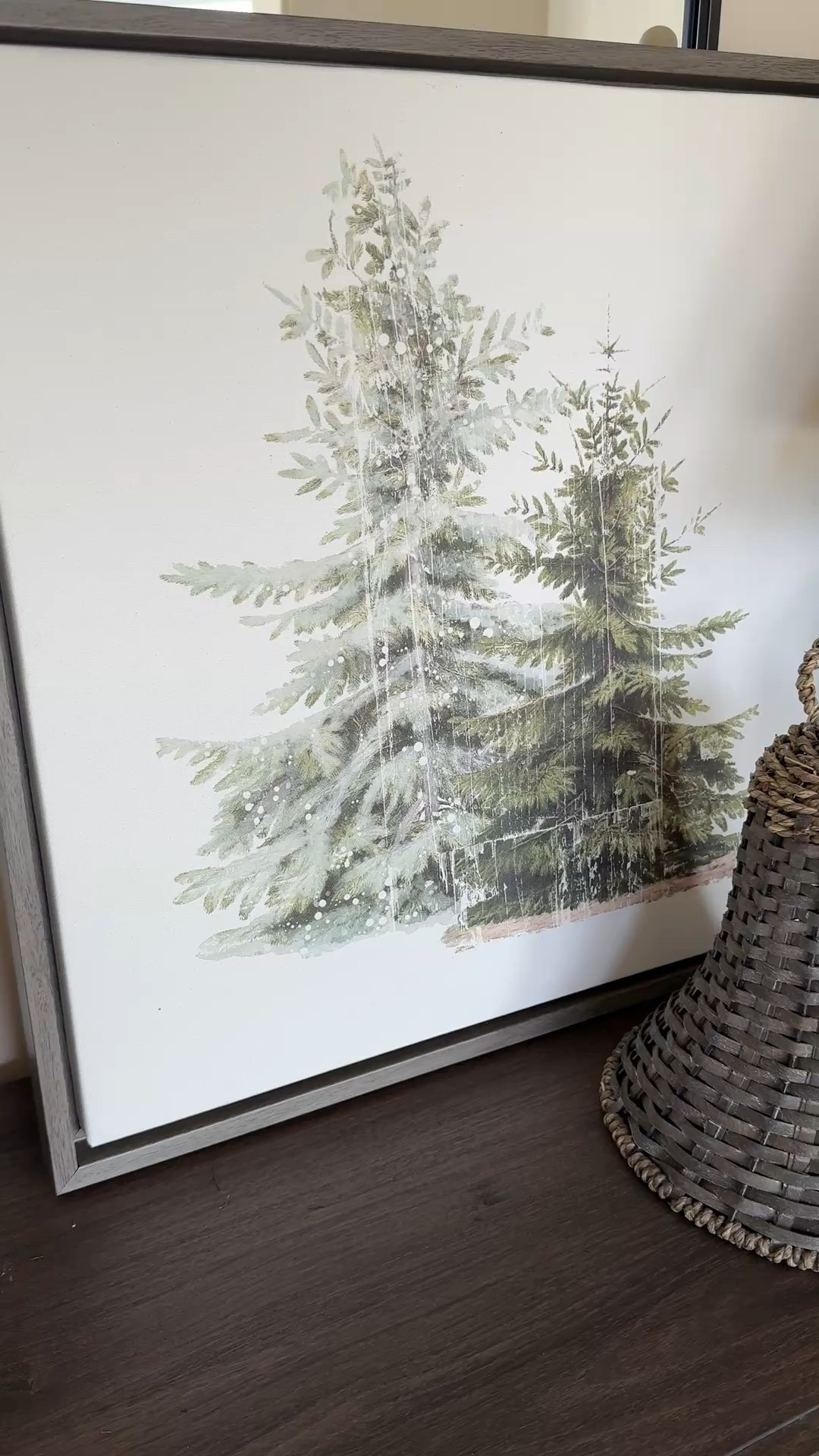 Loving this artwork and seagrass bell! Perfect for more subtle Christmas decor. Everything available at Wayfair! @wayfair #wayfair #wayfairpartner #ad

#LTKHoliday #LTKSaleAlert #LTKHome