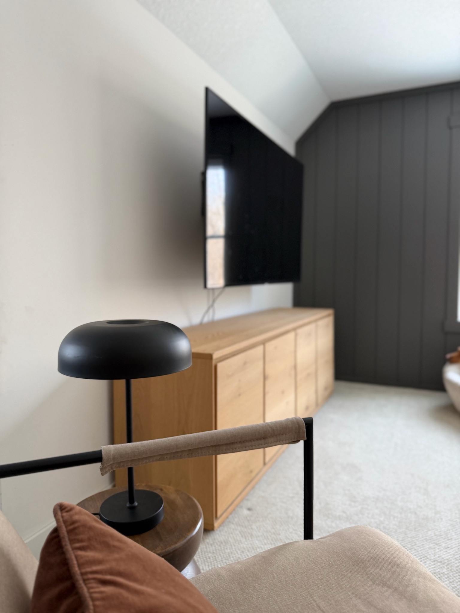 I bought this console off marketplace on a super good deal!! This is west elm, but will link similar. I love the warm wood details!!

#LTKHome