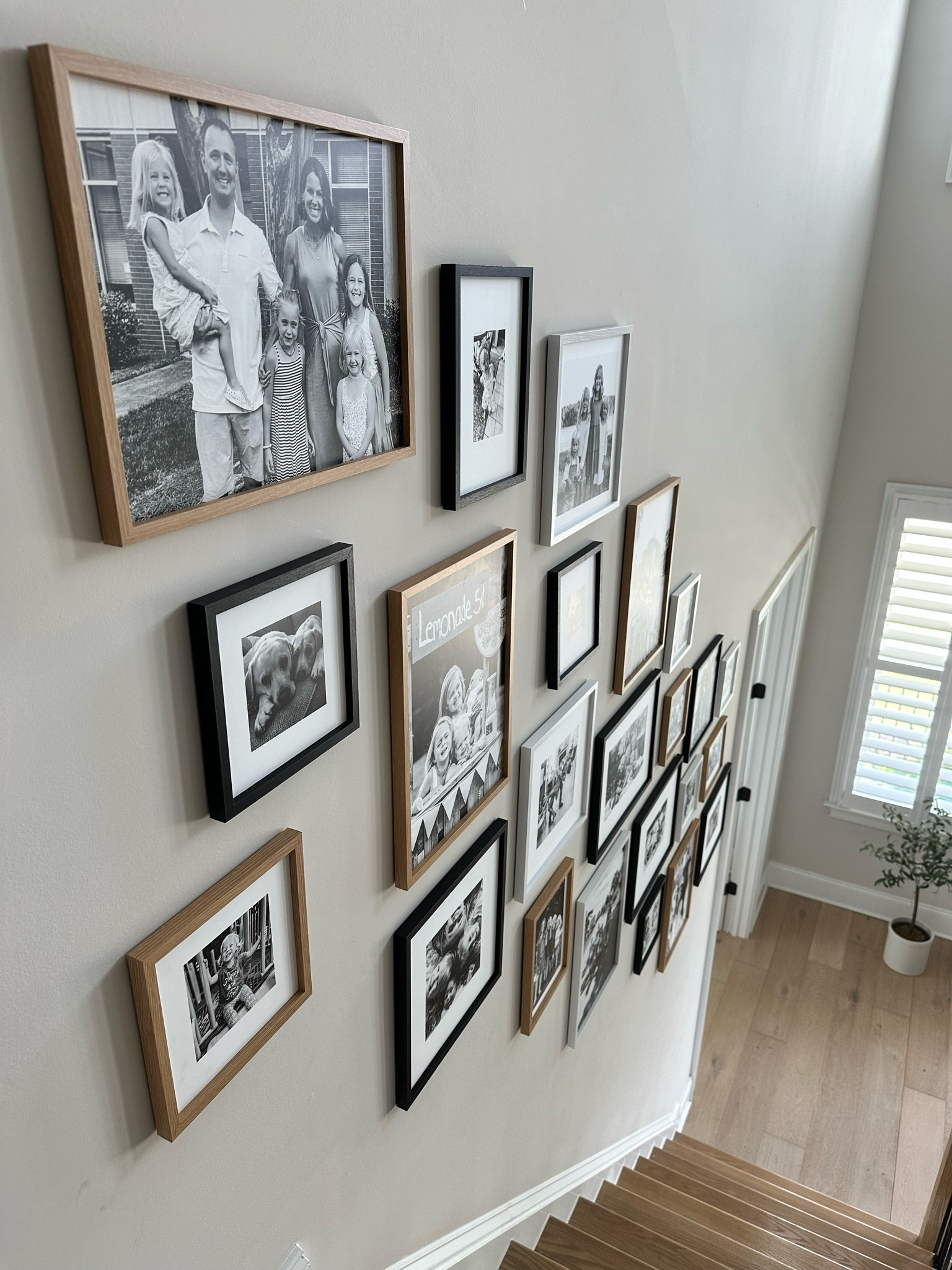 We are loving our gallery wall from mix tiles! this hallway really needed some and I love putting all of our memories to life!

#LTKhome
