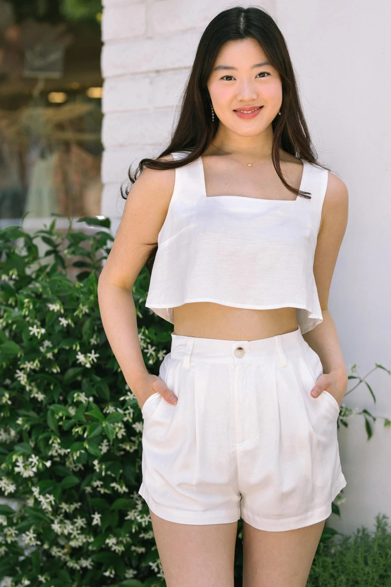 Georgia Tank and Shorts Set | Morning Lavender