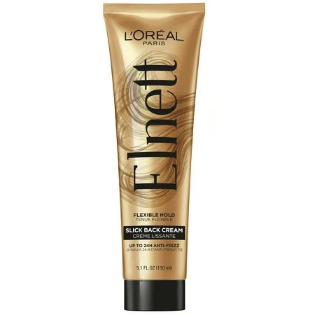 L'Oreal Paris Elnett Anti-Frizz Slick Back Styling Cream for Flexible Hold, 5.1 fl oz | Walmart (US)