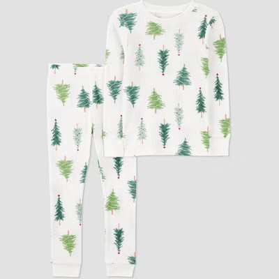 Carter's Just One You® Toddler 2pc Christmas Long Sleeve Cotton Pajama Set | Target