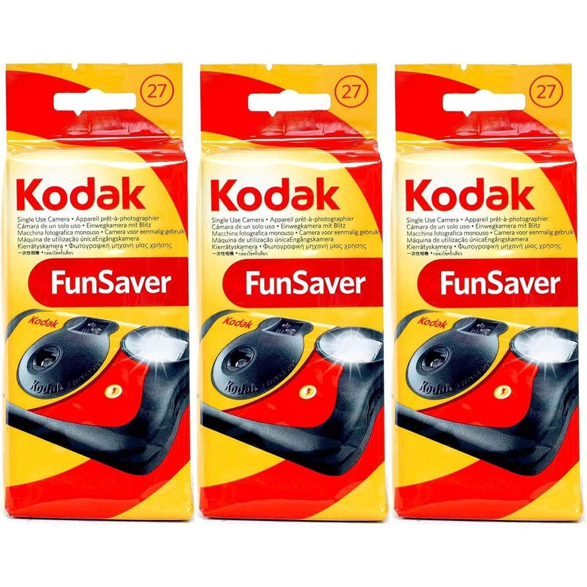 Disposable Kodak Camera [Camera] 3Pack | Amazon (US)