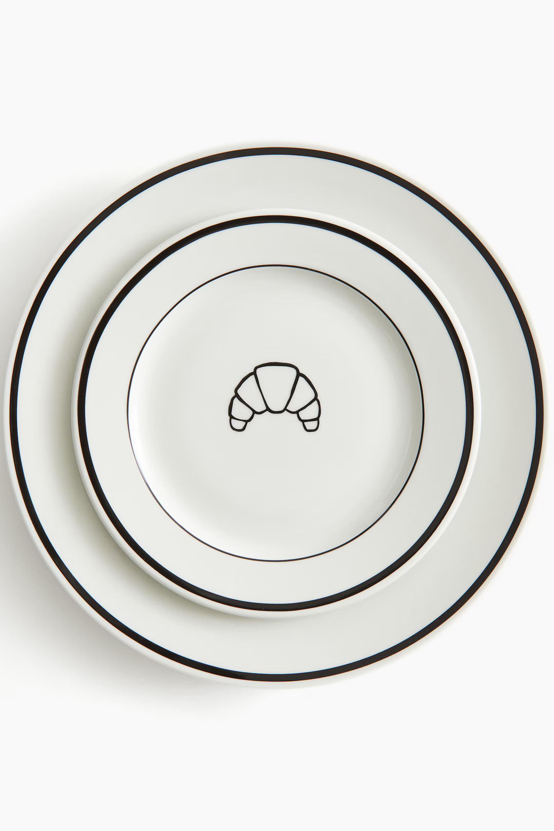 Medium-Sized Porcelain Plate | H&M (US + CA)