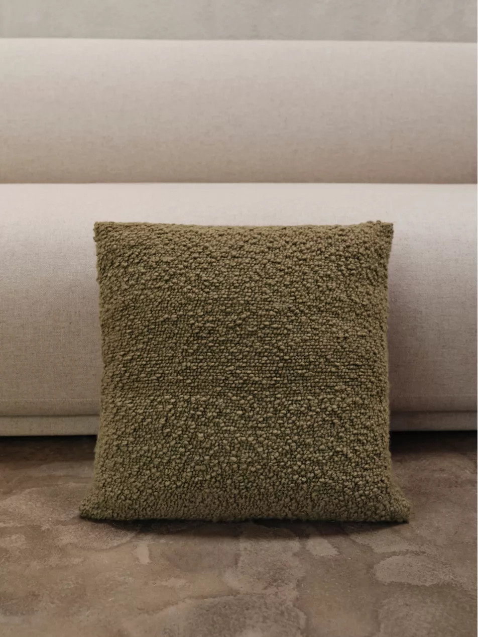 Moor square bouclé wool and cotton cushion 50cm x 50cm | Selfridges