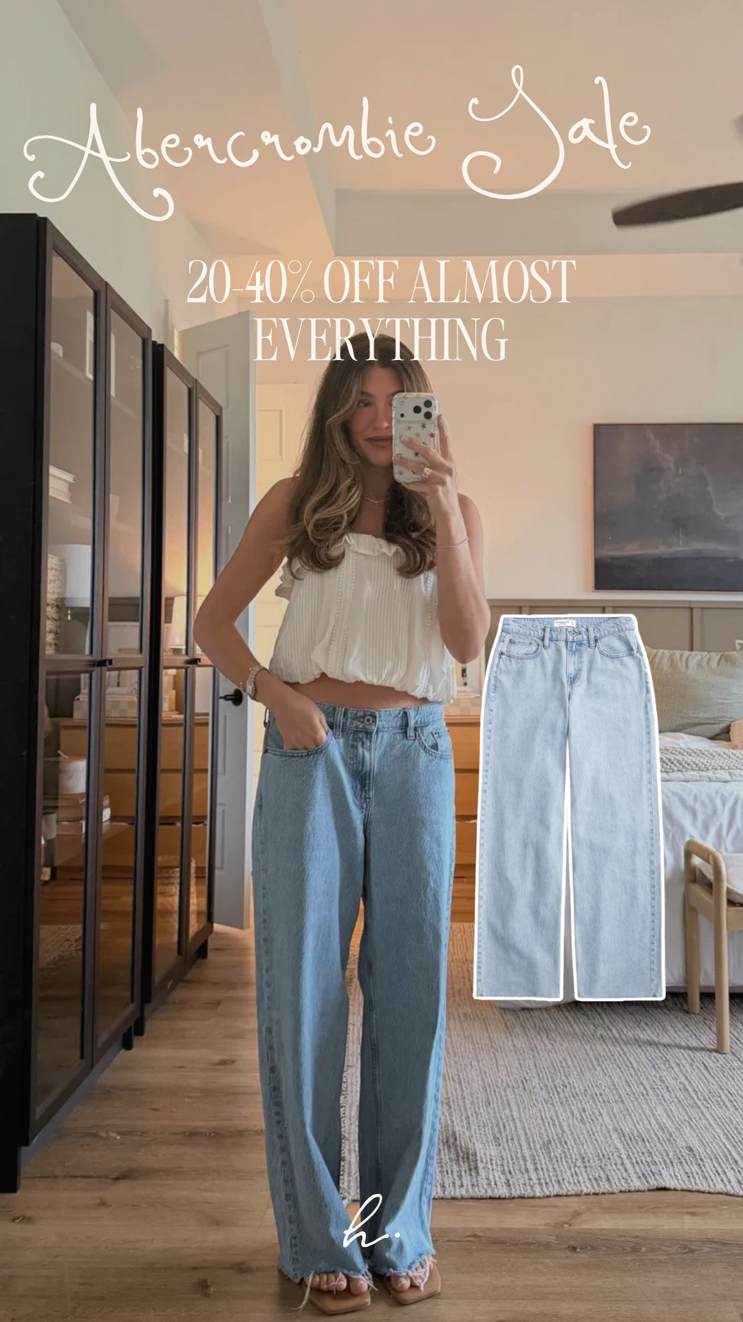 Abercrombie Sale!! These jeans are so comfy I had to share them with you—even better, they are on sale right now!

#LTKootd #LTKSaleAlert