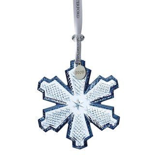 Snowcrystal Ornament 3.7" Topaz Ice | Waterford | Waterford
