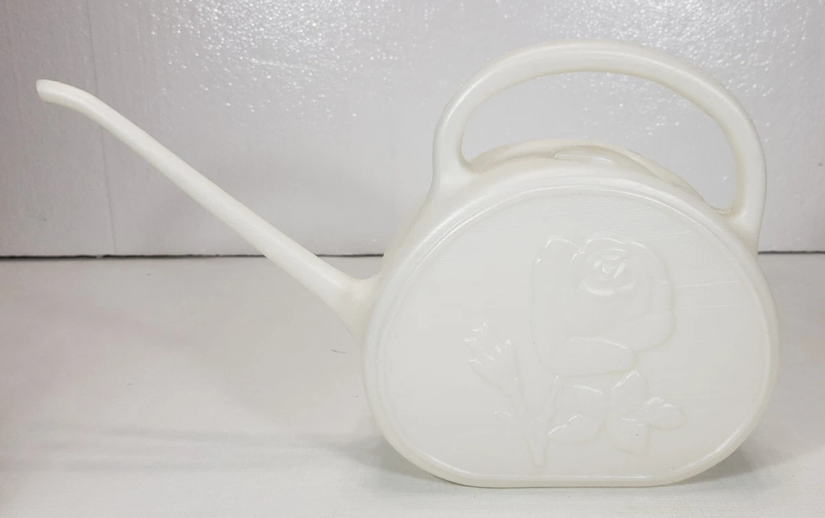 Vintage Blow Mold Watering Can, Cabbage Rose, Union Products | eBay US