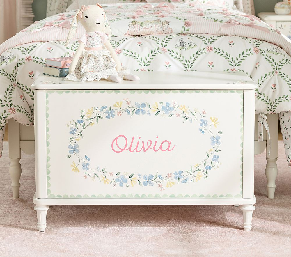 Riley Sheehey Toy Chest (31") | Pottery Barn Kids