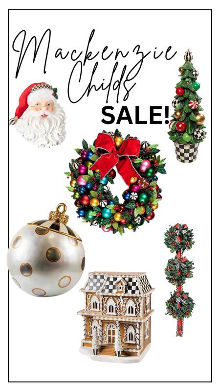 Mackenzie Childs is having a massive sale on all things holiday! NOW is the time to stock up on your faves. 

#LTKSeasonal #LTKsalealert #LTKhome