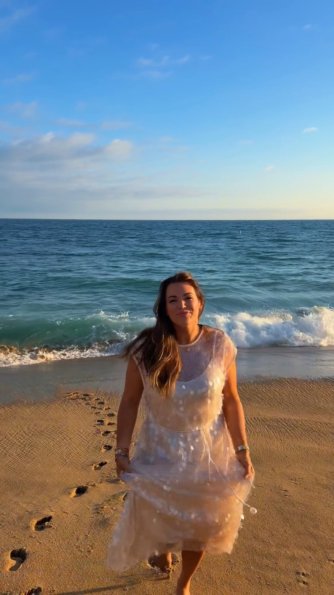 the sheer sequin dress i wore to a picnic on the beach while on a girls trip! wearing US size 8, the sequin overlay runs big!

#LTKMidsize #LTKTravel #LTKSeasonal