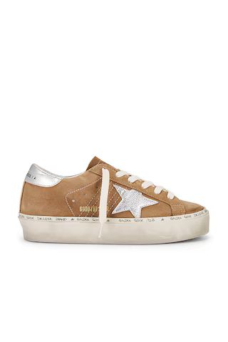 Golden Goose Hi Star Sneaker in Tobacco & Silver from Revolve.com | Revolve Clothing (Global)