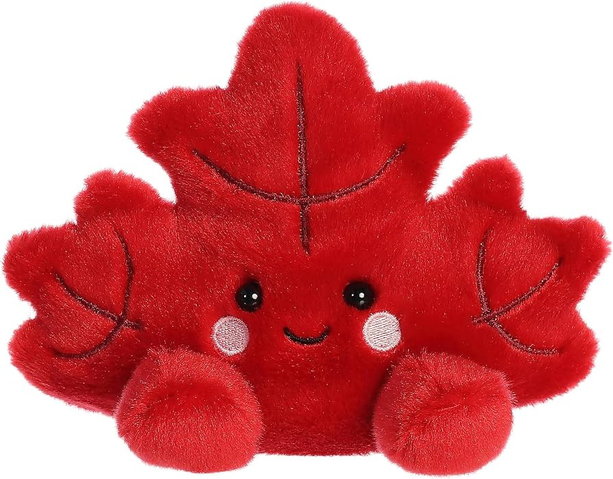 Aurora Palm Pals 6" Fall Maple Leaf Adorable Plush | Amazon (US)