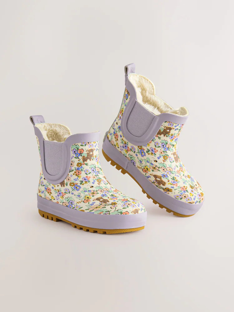 Multi Hamish The Highland Cow Chelsea Wellies | Next US