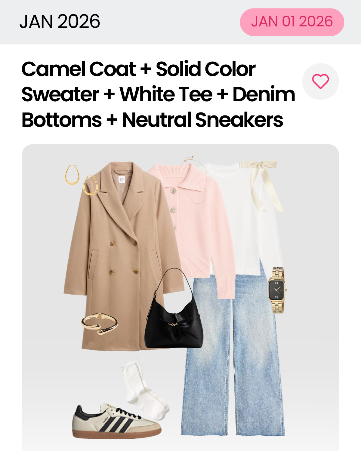 Outfits so good, your mirror will take notes. 👏

The full January Outfit Plan is now live in the app! 🗓️ 

 #LTKOver40 #LTKMidsize #LTKFindsUnder100