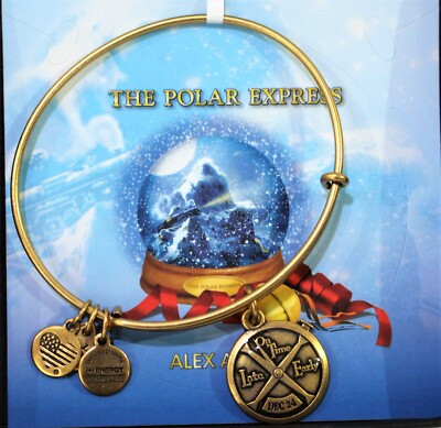 Alex and Ani The Polar Express Bracelet Pocket Watch Charm Bangle  | eBay | eBay US
