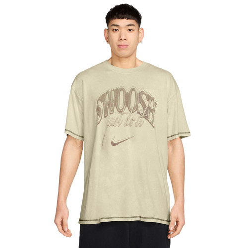 Nike Mens Nike M90 Vintage OC Pocket T-Shirt - Mens Light Khaki/Black Size S | Champs Sports Canada