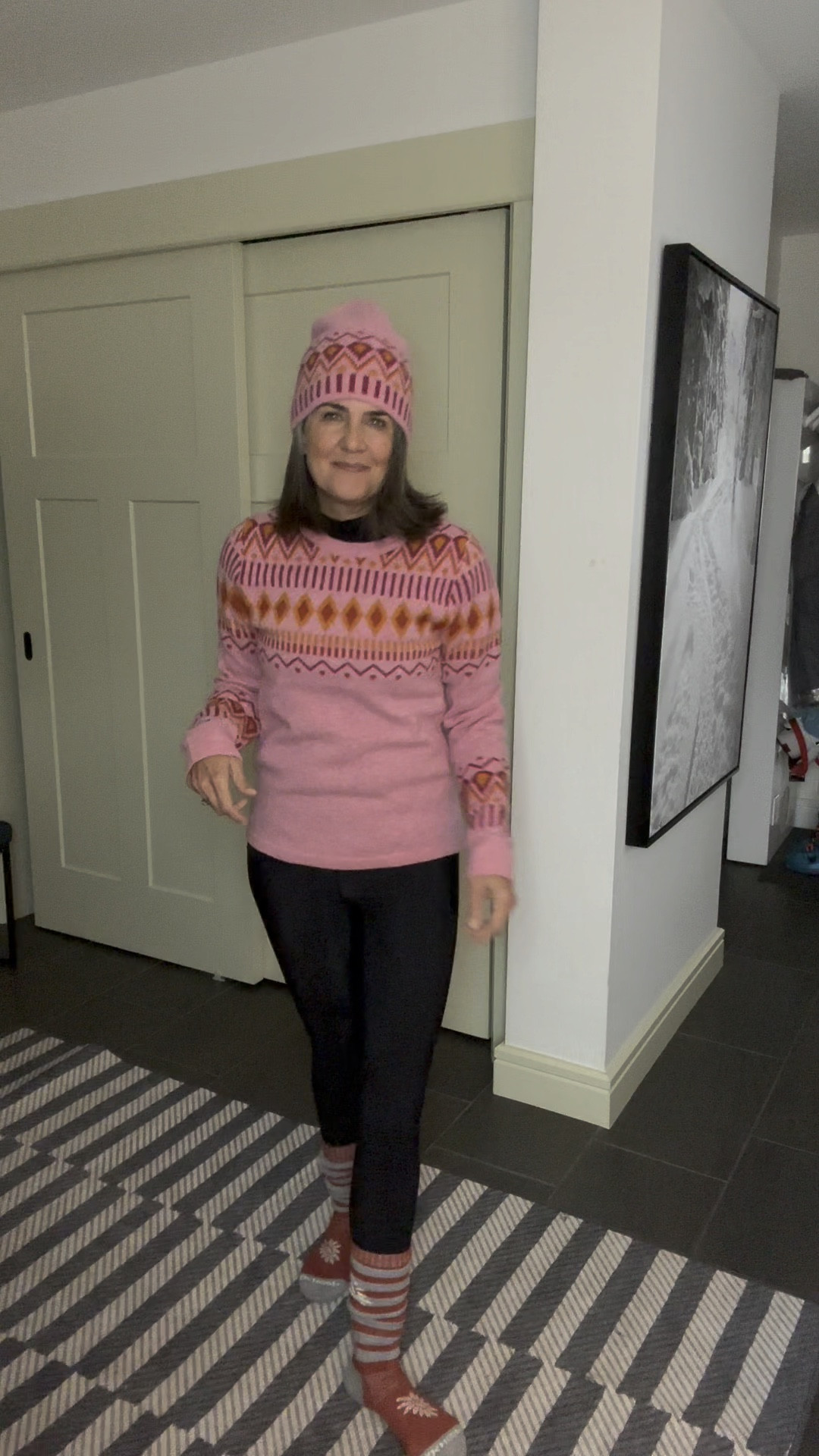 Layering up for playing in the snow with a few favorites from @skhoopusa the pink knit is so pretty and the fleece leggings are awesome! 

#LTKSeasonal #LTKHoliday #LTKGiftGuide