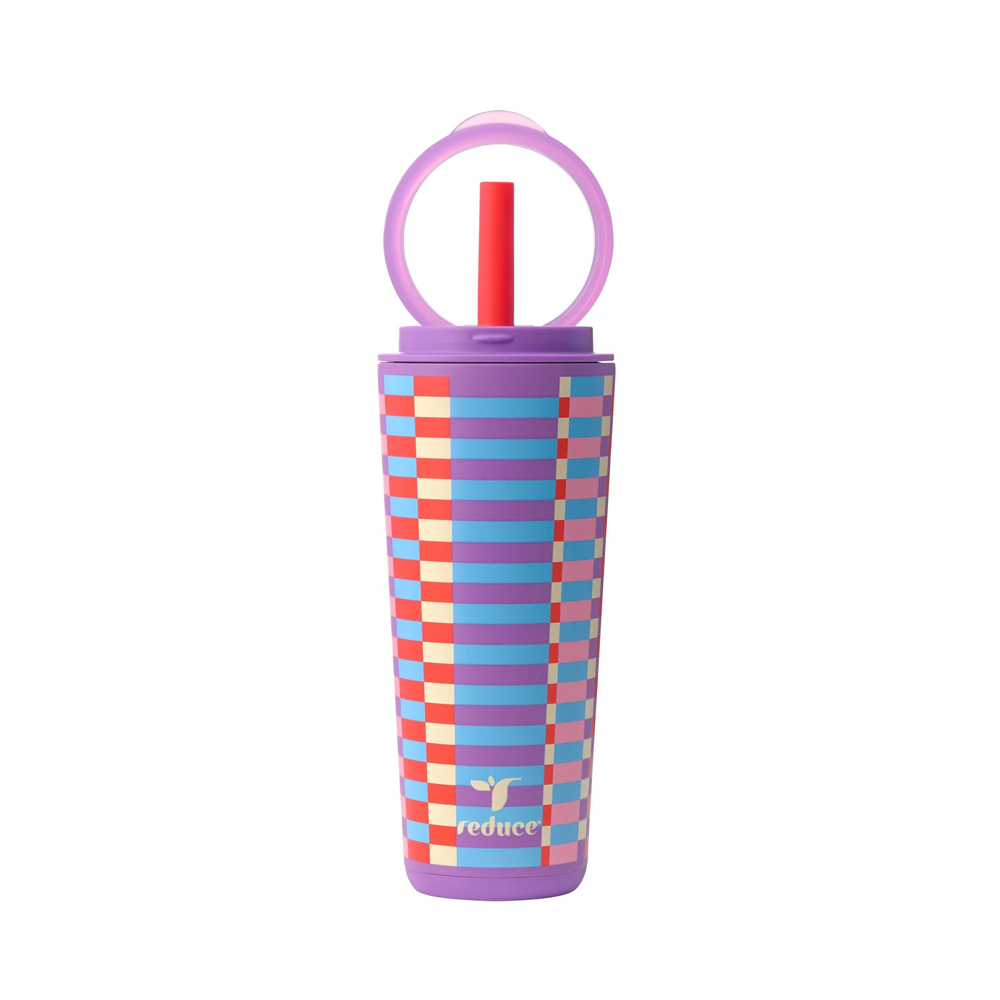 Reduce Jamie Makeup 22oz Halo Tumbler with Pop-Up Handle with Spill-Proof Straw - Blocked | Walmart (US)