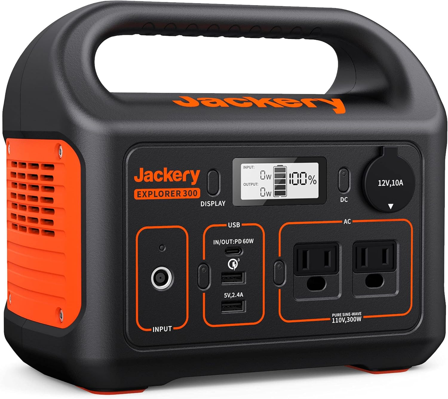 Jackery Portable Power Station Explorer 300, 293Wh Backup Lithium Battery, Solar Generator for Ou... | Amazon (US)