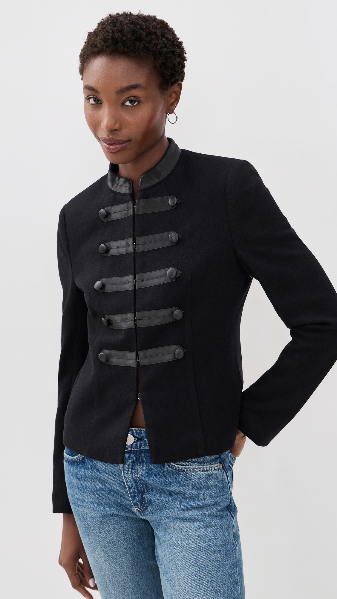 rag & bone Mercer Regalia Wool Blazer Army 8 | Shopbop